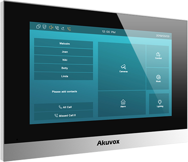 تاچ پنل هوشمند Akuvox مدل IT83A IT83R   